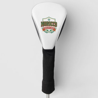 Funda Para Palo De Golf Marruecos Fútbol 2026 Fútbol Negrita Tipografía Pa