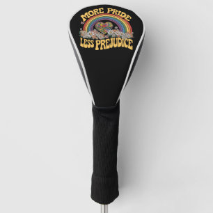 Funda Para Palo De Golf Más Orgullo Menos Prejuicio Retro Arcoíris Orgullo