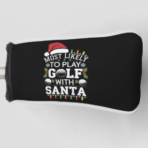 Funda Para Palo De Golf Más Probable Que Juegue Golf Con Santa Familia Xma