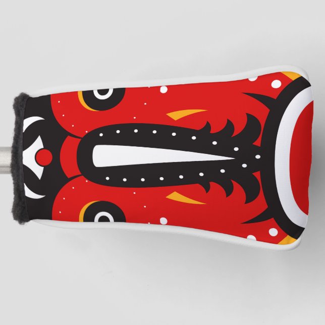 Funda Para Palo De Golf máscara de toma (Anverso)