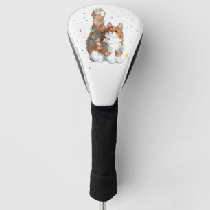 Funda Para Palo De Golf Mascota de gato kitsch