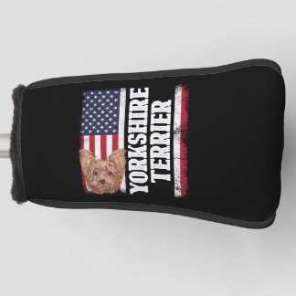 Funda Para Palo De Golf Mascota de porras de Yorkshire Ama al dueño del pe