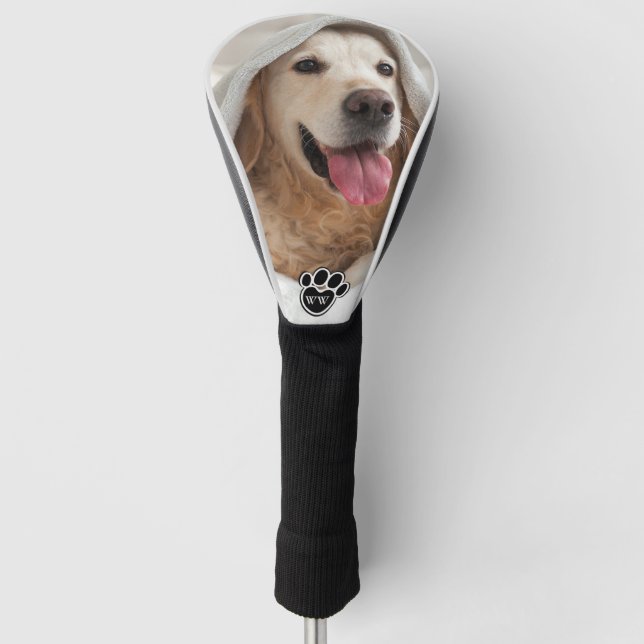 Funda Para Palo De Golf Mascota familiar foto monólogo (Anverso)