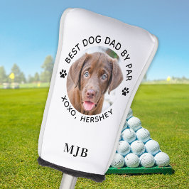 Funda Para Palo De Golf Mascota Perro personalizado Foto Mejor Papá Por Mo