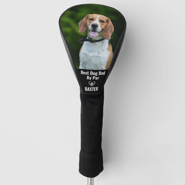 Funda Para Palo De Golf Mascota personalizado Beagle Dog Photo Personaliza (Anverso)