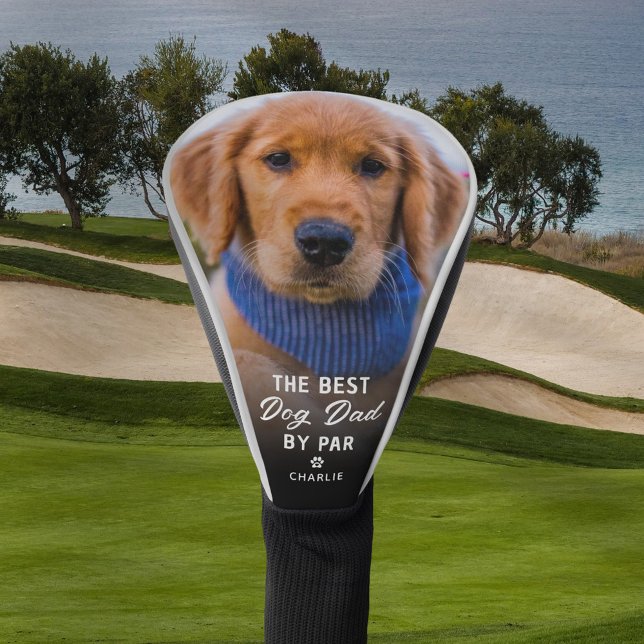 Funda Para Palo De Golf Mascota personalizado Dog Dad Photo (Subido por el creador)