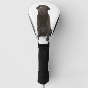 Funda Para Palo De Golf Mascota personalizado Foto de perro Labrador negro