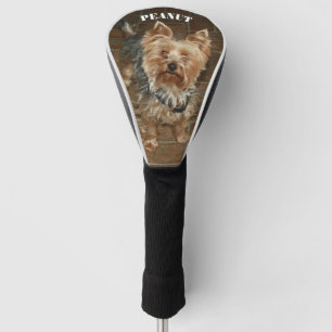 Funda Para Palo De Golf Mascota personalizado Foto Monogramed Cubierta de