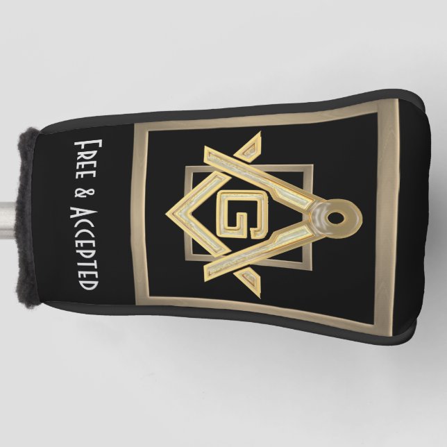 Funda Para Palo De Golf Masonic Golden Rush (Anverso)
