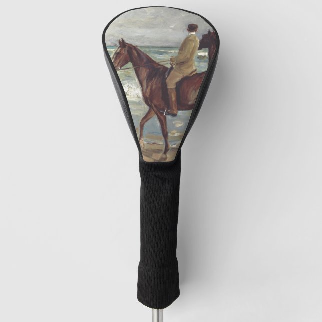 Funda Para Palo De Golf Max Liebermann: Two Riders on the Beach Art (Anverso)
