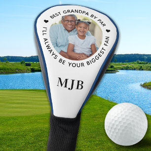 Funda Para Palo De Golf Mayor fan - Monograma de fotografía personalizado 
