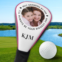 Funda Para Palo De Golf Mayor fanático - Monograma de fotografía personali