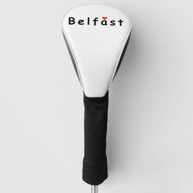 Funda Para Palo De Golf Me encanta Belfast (Anverso)
