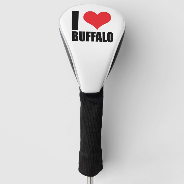 Funda Para Palo De Golf Me encanta Buffalo (Anverso)