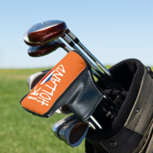 Funda Para Palo De Golf Me encanta la bandera de Holanda wt en o pct