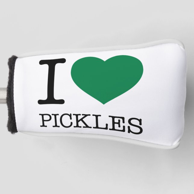 FUNDA PARA PALO DE GOLF ME ENCANTAN LOS PICKLES (Anverso)