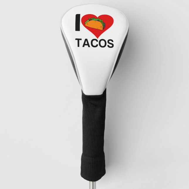 FUNDA PARA PALO DE GOLF ME ENCANTAN LOS TACOS (Anverso)
