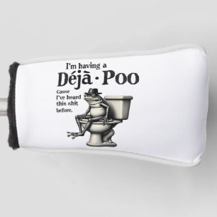 Funda Para Palo De Golf Me voy a quedar bien porque he oído esta rana