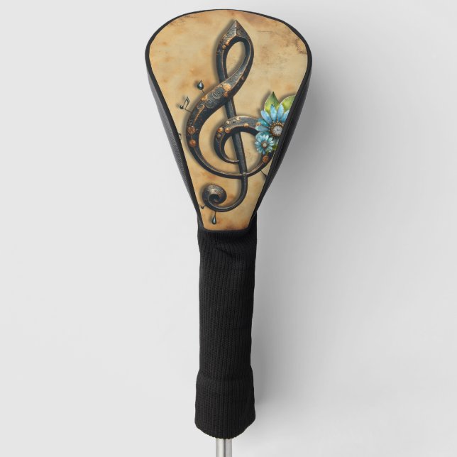 Funda Para Palo De Golf Mechanical  clef  (Anverso)