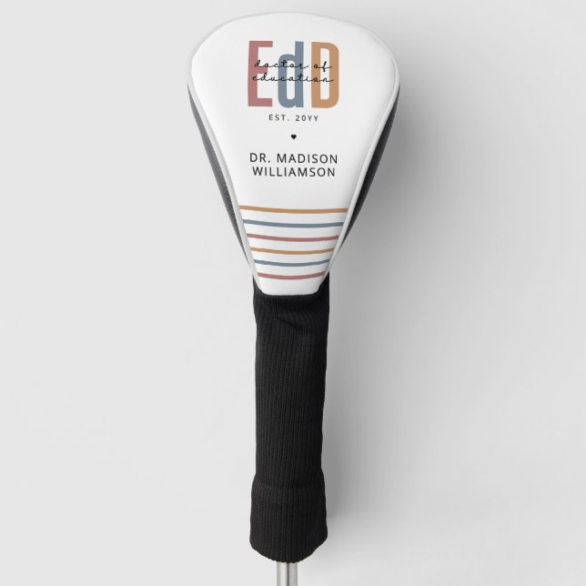 Funda Para Palo De Golf Médico De Educación Personalizada (Anverso)