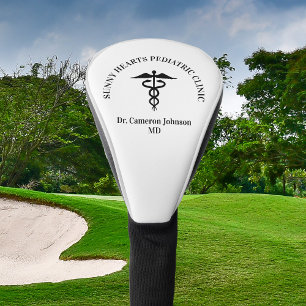 Funda Para Palo De Golf Médico de Personalizado de Caduceus Médico