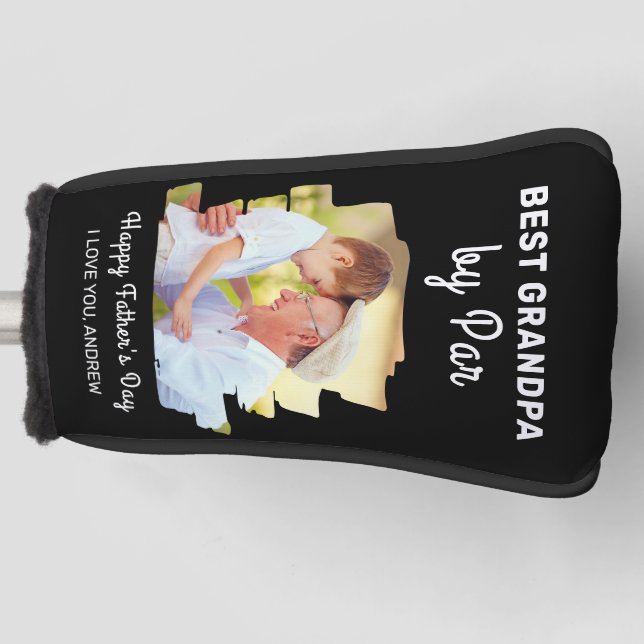 Funda Para Palo De Golf Mejor Abuelo De Par Happy Fathers Day Personalizad (Anverso)