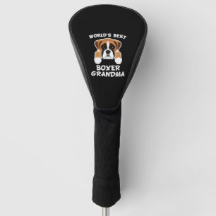 Funda Para Palo De Golf Mejor Abuelo de Perro Abuelo Boxer