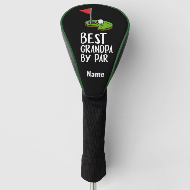 Funda Para Palo De Golf Mejor Abuelo por Par (Anverso)