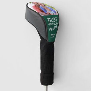 Funda Para Palo De Golf Mejor abuelo por par Foto personalizada verde