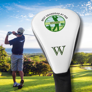 FUNDA PARA PALO DE GOLF MEJOR ABUELO POR PERSONALIZADO DE APELLIDOS MONOGR
