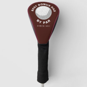 Funda Para Palo De Golf Mejor Bono Padre Por Personalizado Del Día Del Par