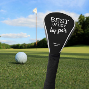 Funda Para Palo De Golf Mejor DADDY por tipo de tipografía moderna Nombre