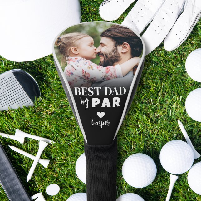 Funda Para Palo De Golf Mejor foto de papá (Photo Golf Head Cover)