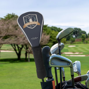 Funda Para Palo De Golf Mejor Grampa Por Par Monograma