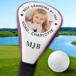 Funda Para Palo De Golf MEJOR GRANDMA DE PAR Personalizado Foto Monograma 