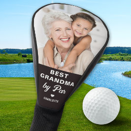Funda Para Palo De Golf Mejor GRANDMA por foto Personalizado PAR - Día de 