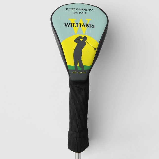 FUNDA PARA PALO DE GOLF MEJOR GRANDPA DE PAR (Anverso)