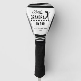 Funda Para Palo De Golf MEJOR GRANDPA Por PAR Retro Font