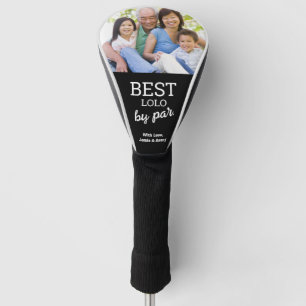 Funda Para Palo De Golf Mejor LOLO por Personalizado abuelo Photo