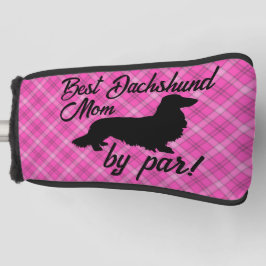 Funda Para Palo De Golf Mejor mamá de Dachshund larga por tapa de la cabez