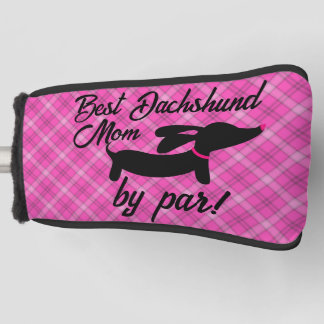Funda Para Palo De Golf Mejor mamá de Dachshund por tapa de la cabeza de p