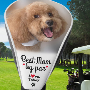 Funda Para Palo De Golf Mejor Mamá Perro Por Par Foto De Perro Personaliza