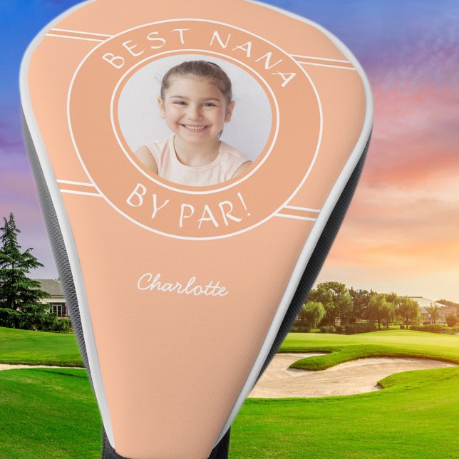 Funda Para Palo De Golf Mejor Nana De Par Abuela Personalizado Fotográfico (Subido por el creador)