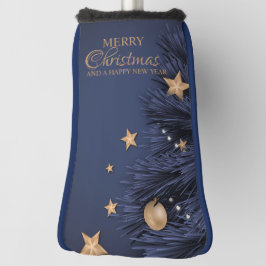 Funda Para Palo De Golf Mejor Navidades simples de oro de la marina Día de