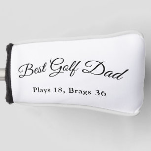 Funda Para Palo De Golf Mejor Papá de Golf   Regalo Divertido para Padre G