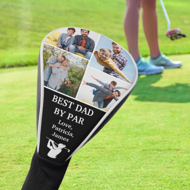 Funda Para Palo De Golf Mejor papá de Par Personalizado 4 Día del Padre Fo (Subido por el creador)