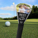 Funda Para Palo De Golf Mejor papá de Par Personalizado Foto Día del Padre<br><div class="desc">Celebra el amor de papá por el golf con la cubierta de la cabeza de golf de nuestro Personalizado. Personalízalo con una foto favorita, creando un regalo único y atento que apreciará en el campo de golf. Dale a papá un toque especial de estilo y sentimentalidad con este accesorio de...</div>