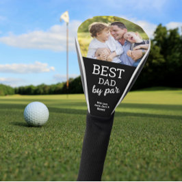 Funda Para Palo De Golf Mejor papá de Par Personalizado Foto Día del Padre