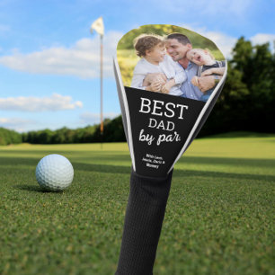 Funda Para Palo De Golf Mejor papá de Par Personalizado Foto Día del Padre