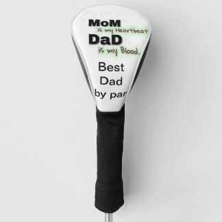 Funda Para Palo De Golf Mejor papá de Par | Tapa del controlador de golf f